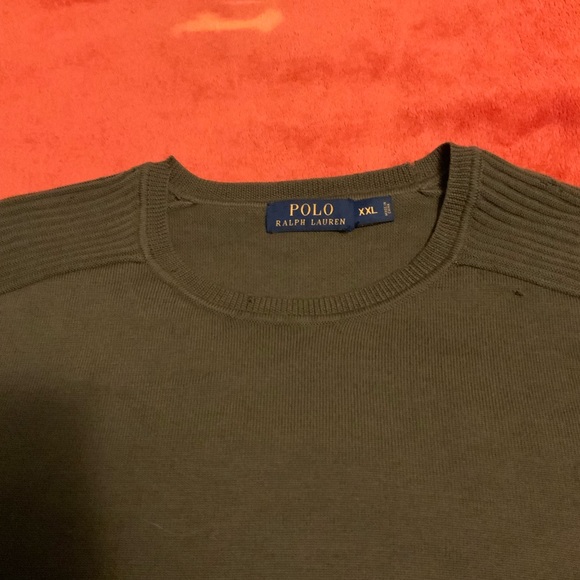 Distressed Ralph Lauren Sweater - Picture 2 of 4